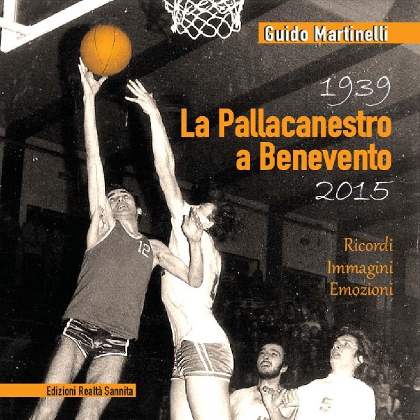 COPERTINA LIBRO LA PALLACANESTRO A BENEVENTO