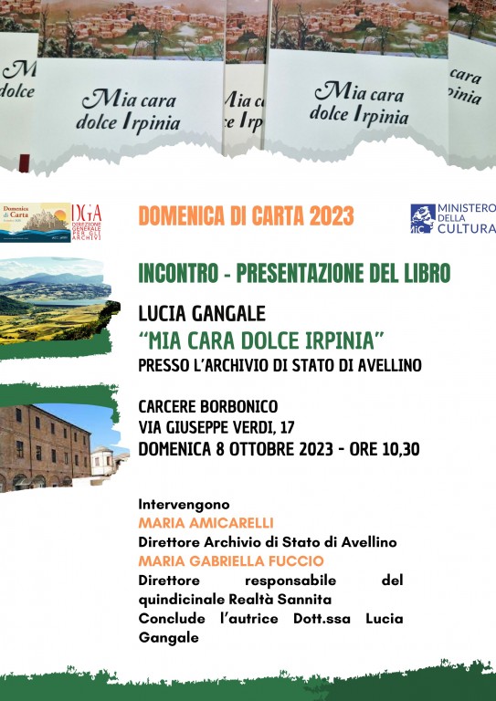 LOCANDINA MIA CARA DOLCE IRPINIA