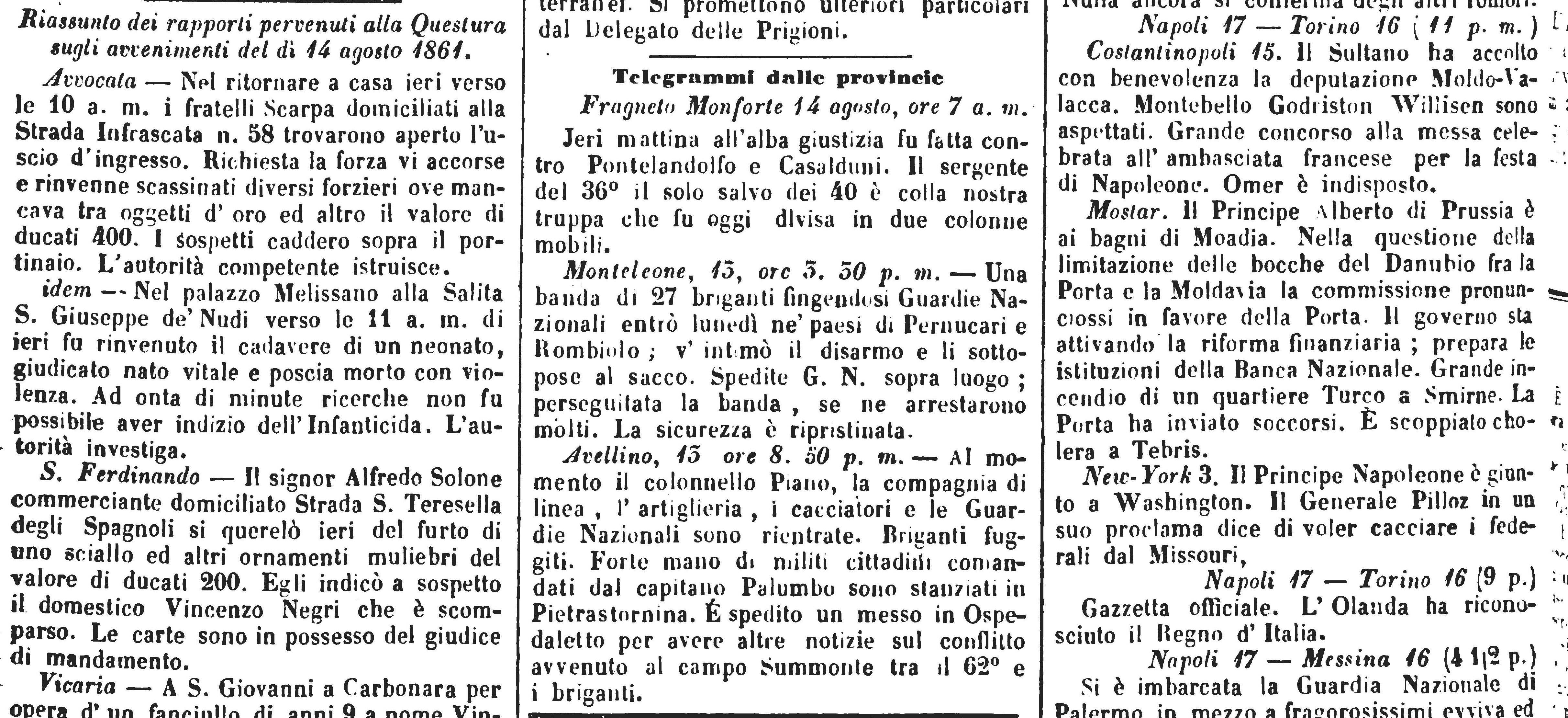 Pagine telegramma
